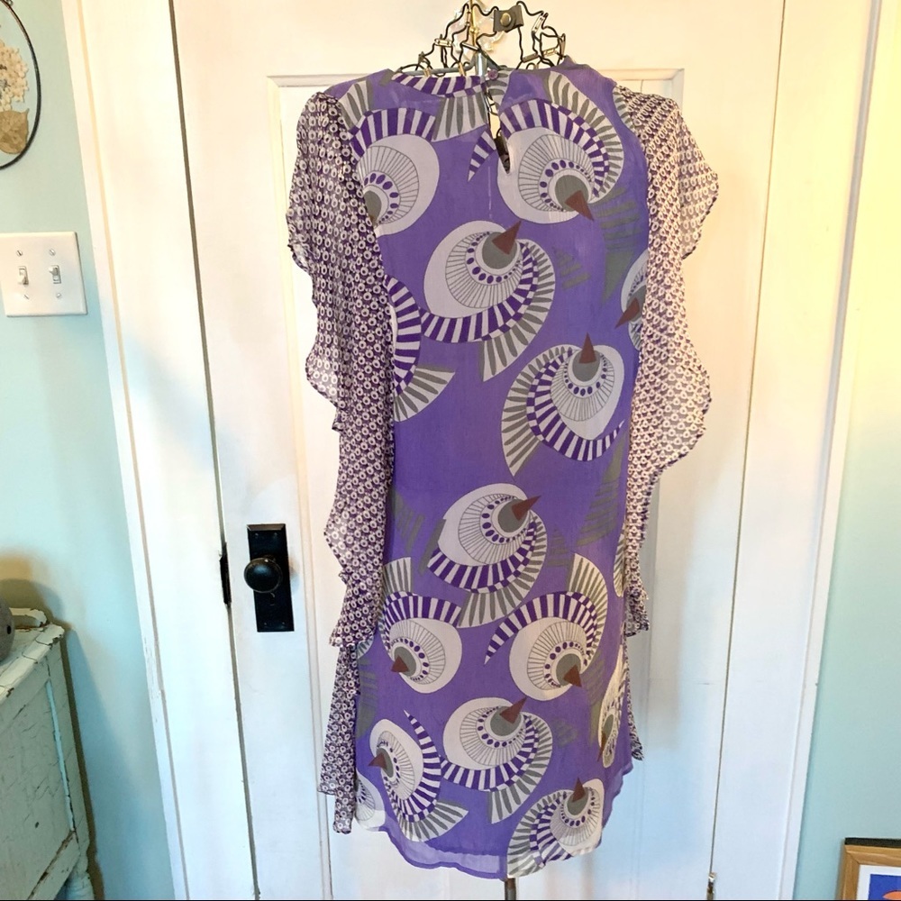 Antik Batik Silk Dress - Picture 4 of 6